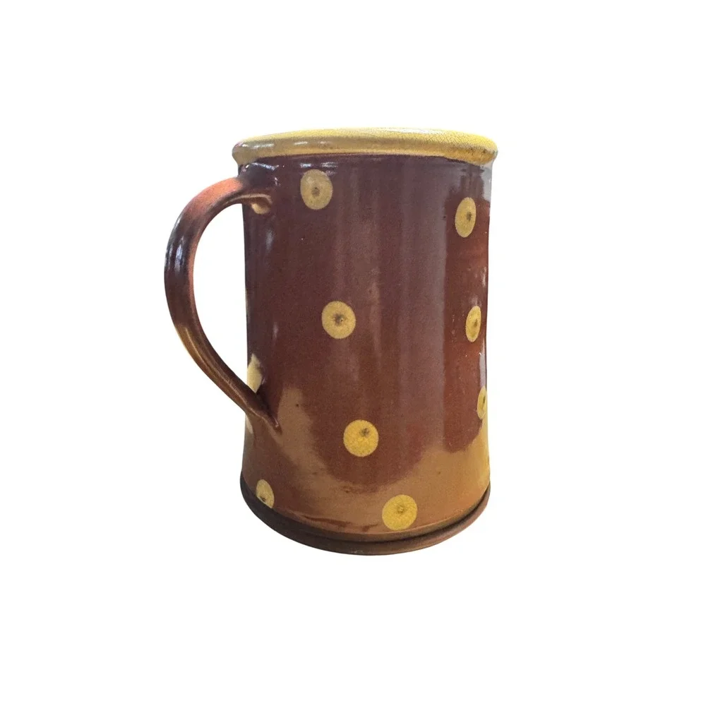 Eric Anderson Slipware Pitcher Count Your Blessings Each and everyday RARE 1997